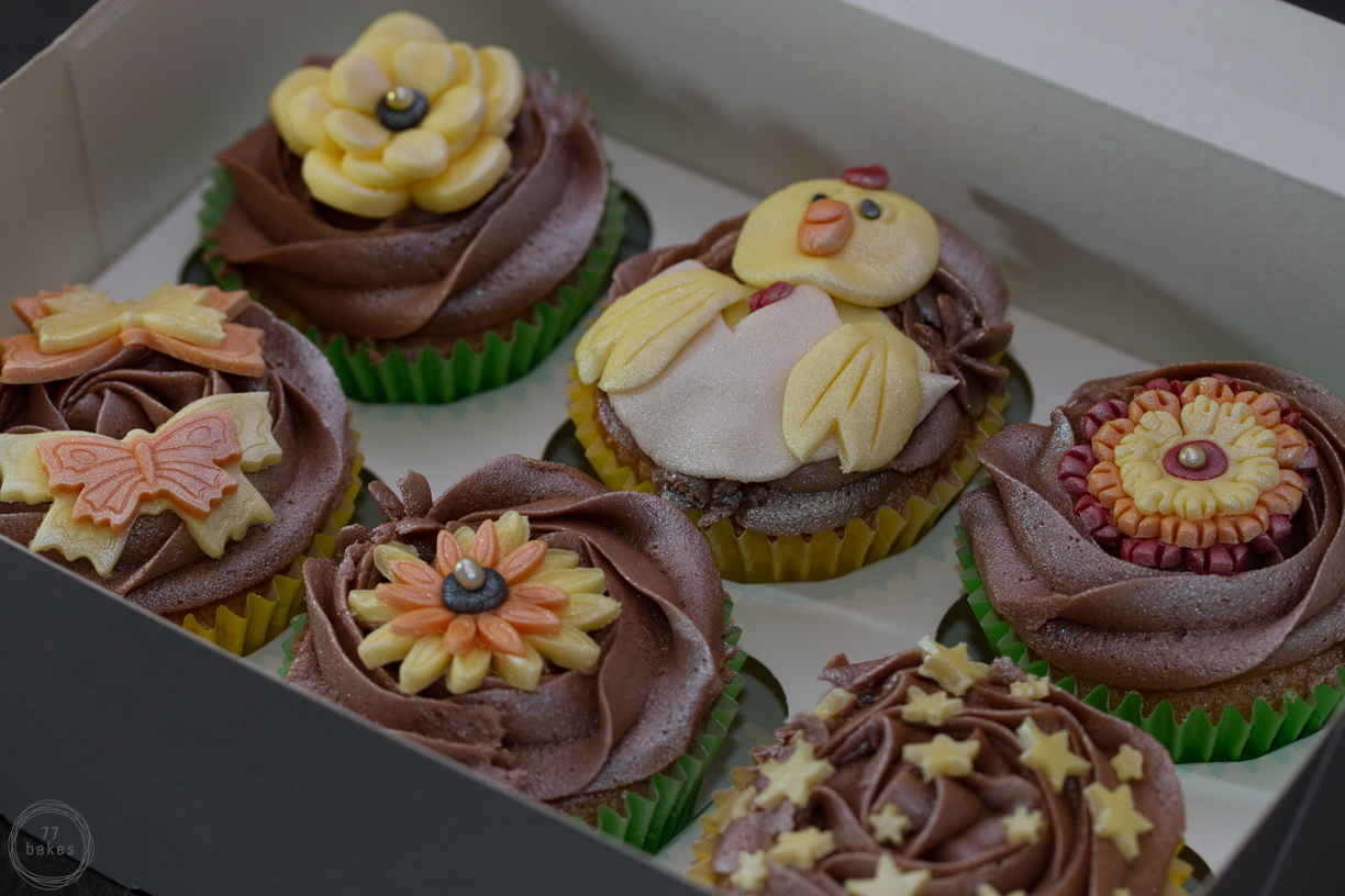 Spring Cup Cakes